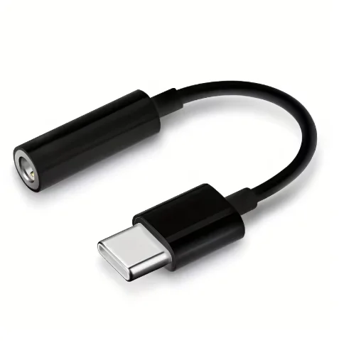 ตัวเลือกสินค้า อะแดปเตอร์ USB-C 3.5mm สำหรับ iPhone Samsung เสียงคมชัด HiFi