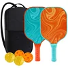 Pickleball Paddles Carbon Fiber Surface USAPA Approved Seat Pickleball Paddle Racket Honeycomb Core Gift Kit Indoor Outdoor 2