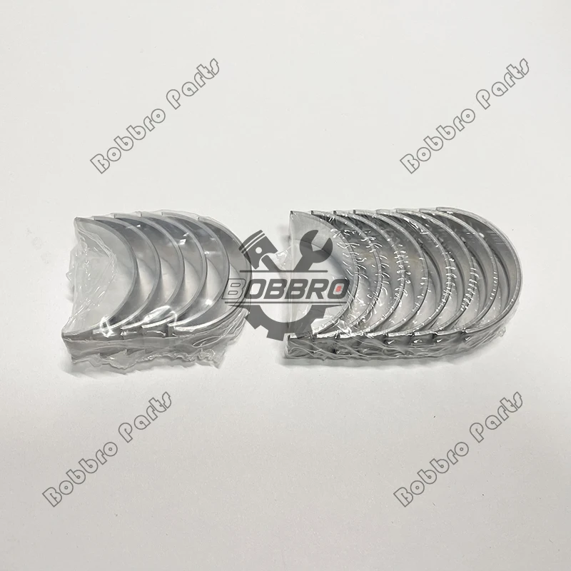 E3Ae1 3 Ae1 Cuscinetto Principale Dell'Albero Motore Con Cuscinetto A Biella Per Motore Isuzu Fit Iseki Tl2300 Tl2301 Ishikawa Island Escavatore 30 S2