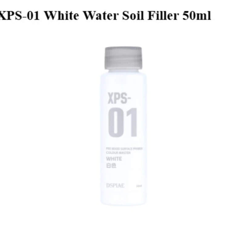 50ml Premixed Paint DIY Model Figurine Color-changing Coloring Water Based Paint XG Series Correction Coverage Premixed Paint