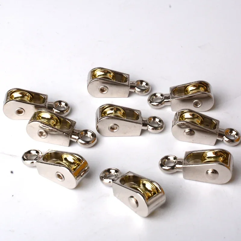 36/48/52/58/75/86mm NEW 36MM Zinc Alloy Swivel Fixed Pulley Sheave Lift Hoist Rope Hanging Single 2