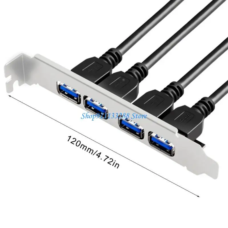 G88D USB 허브 4 포트 허브 전면 패널 마더보드 20핀 19핀 헤더 커넥터