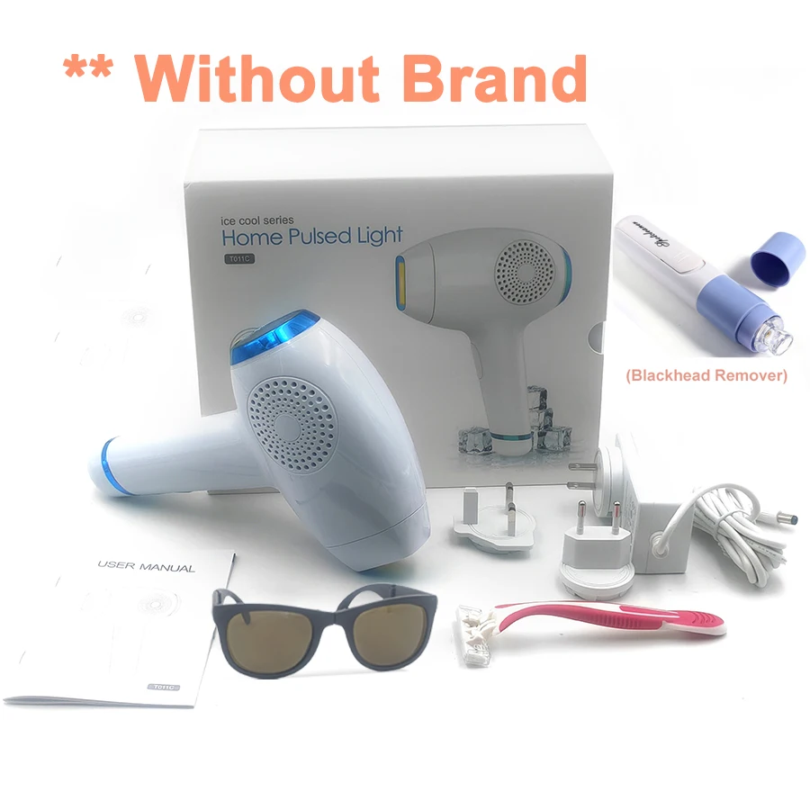 Lescolton 3 で 1 ipl 脱毛氷冷脱毛器永久レーザー家庭用ビキニ