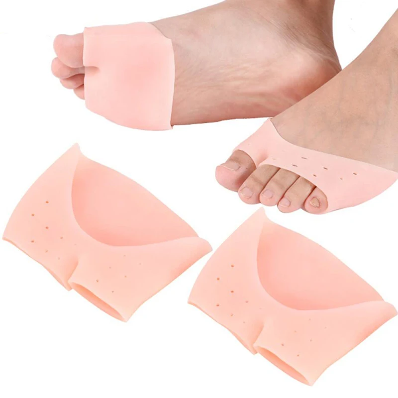 Silicone Toes Separator Forefoot Pad High Heels Insoles Protect Feet Pain Relief shoe insoles orthopedic insoles