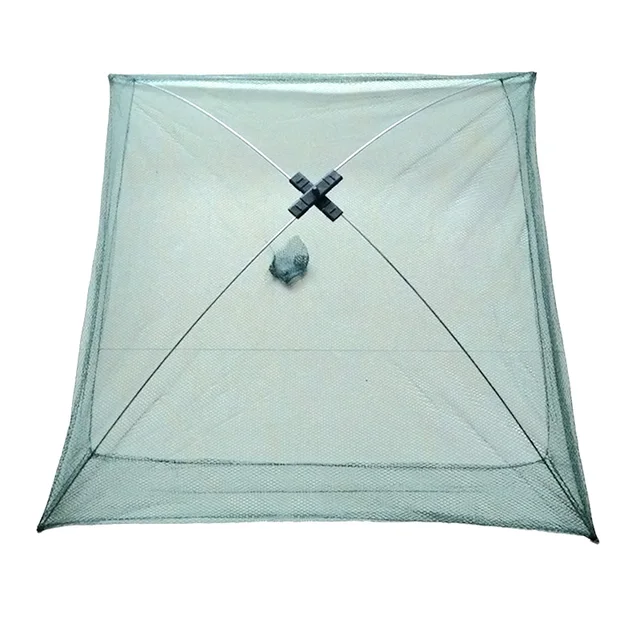 Folding Fishing Net Umbrella Crab Trap Bait Casting Bait Dip Nylon Fishing Net Throwing Crab Fishing Accessories 2