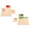 Montessori Math Boards Educational Toy Table Board Game Homeschool Preschool Wooden Math Learning Materials for Children Kids 5