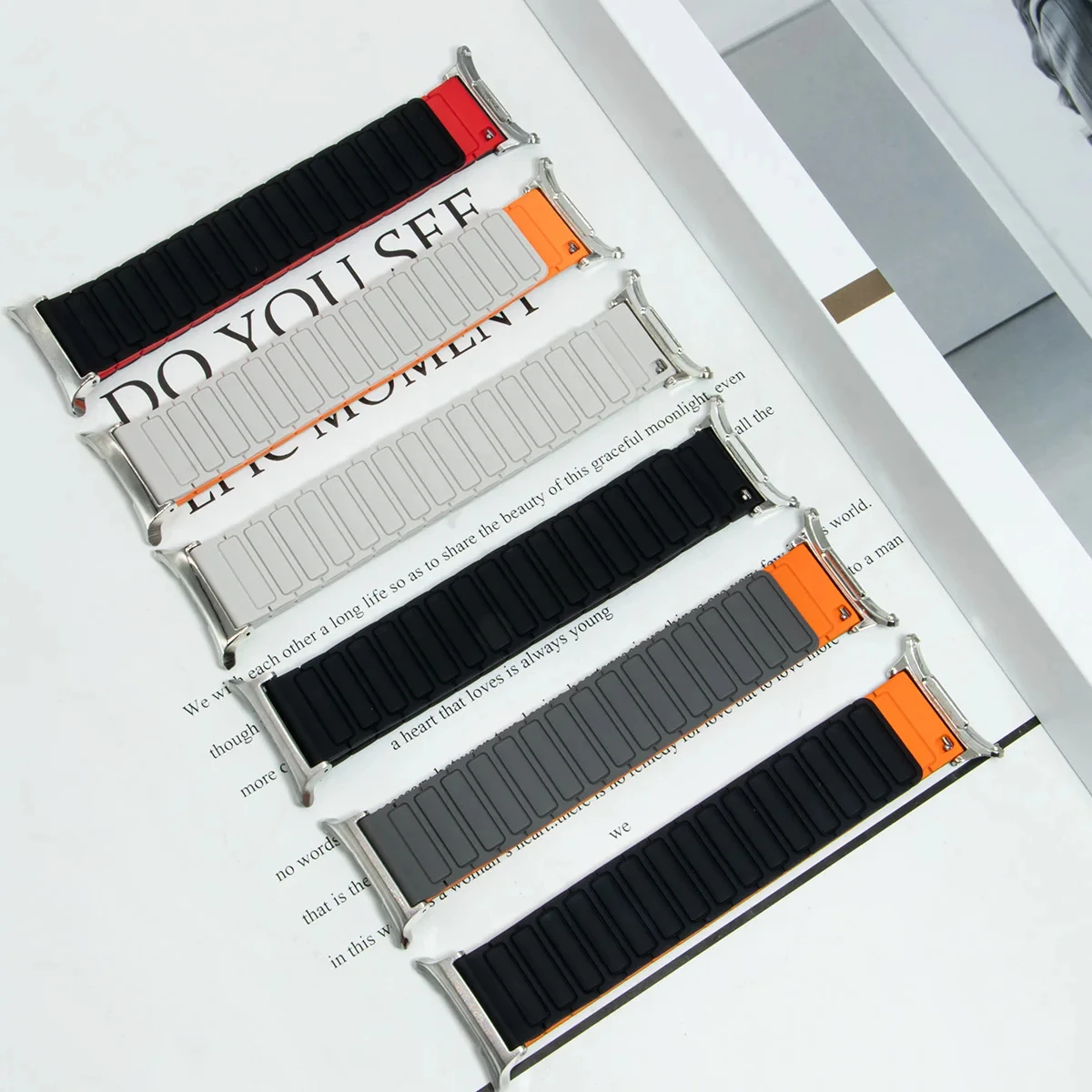 الرياضة سيليكون لساعة سامسونج جالاكسي 8/8 الفرقة ا...