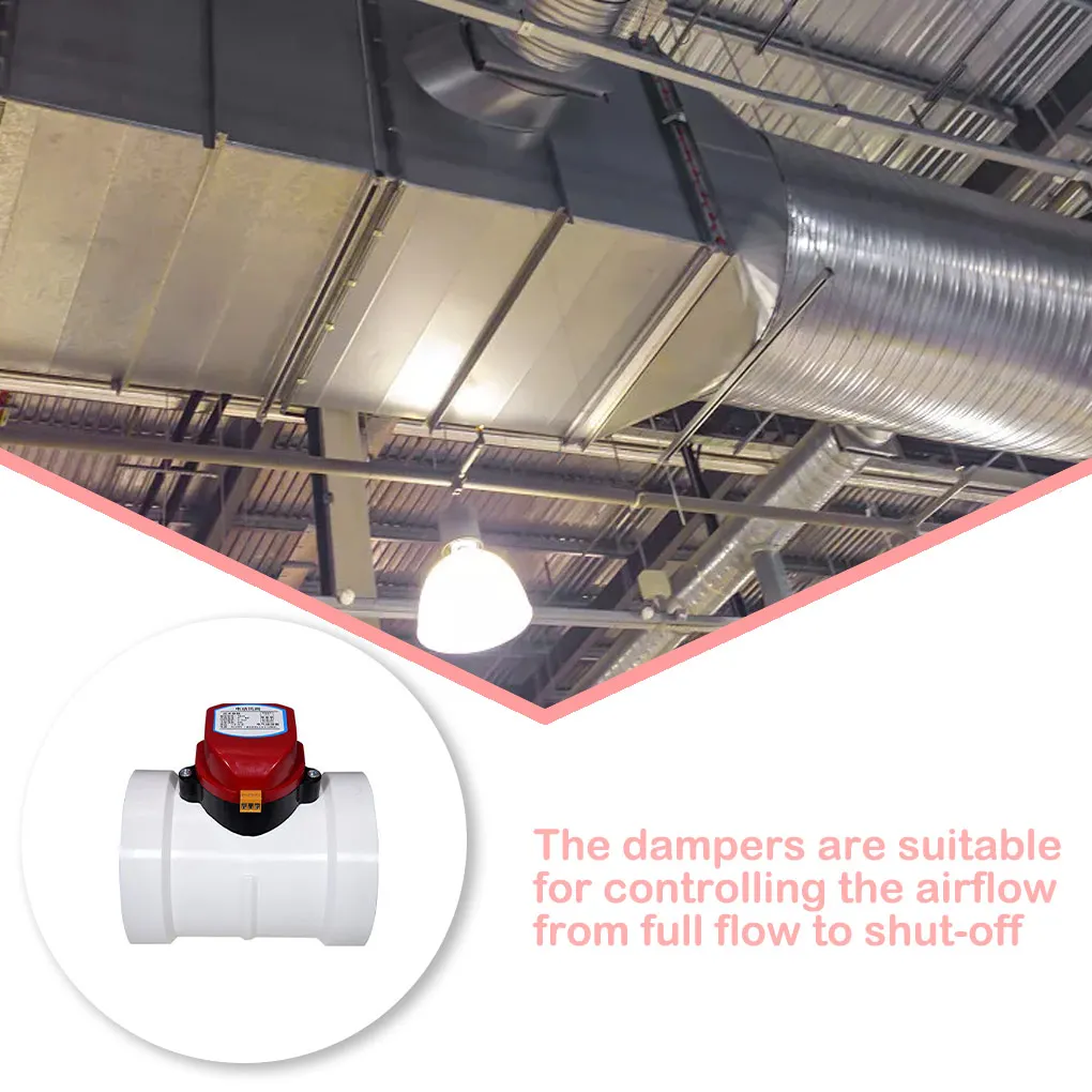 

Air Damper Valve Duct Electric Control Motorized Automatic Volume