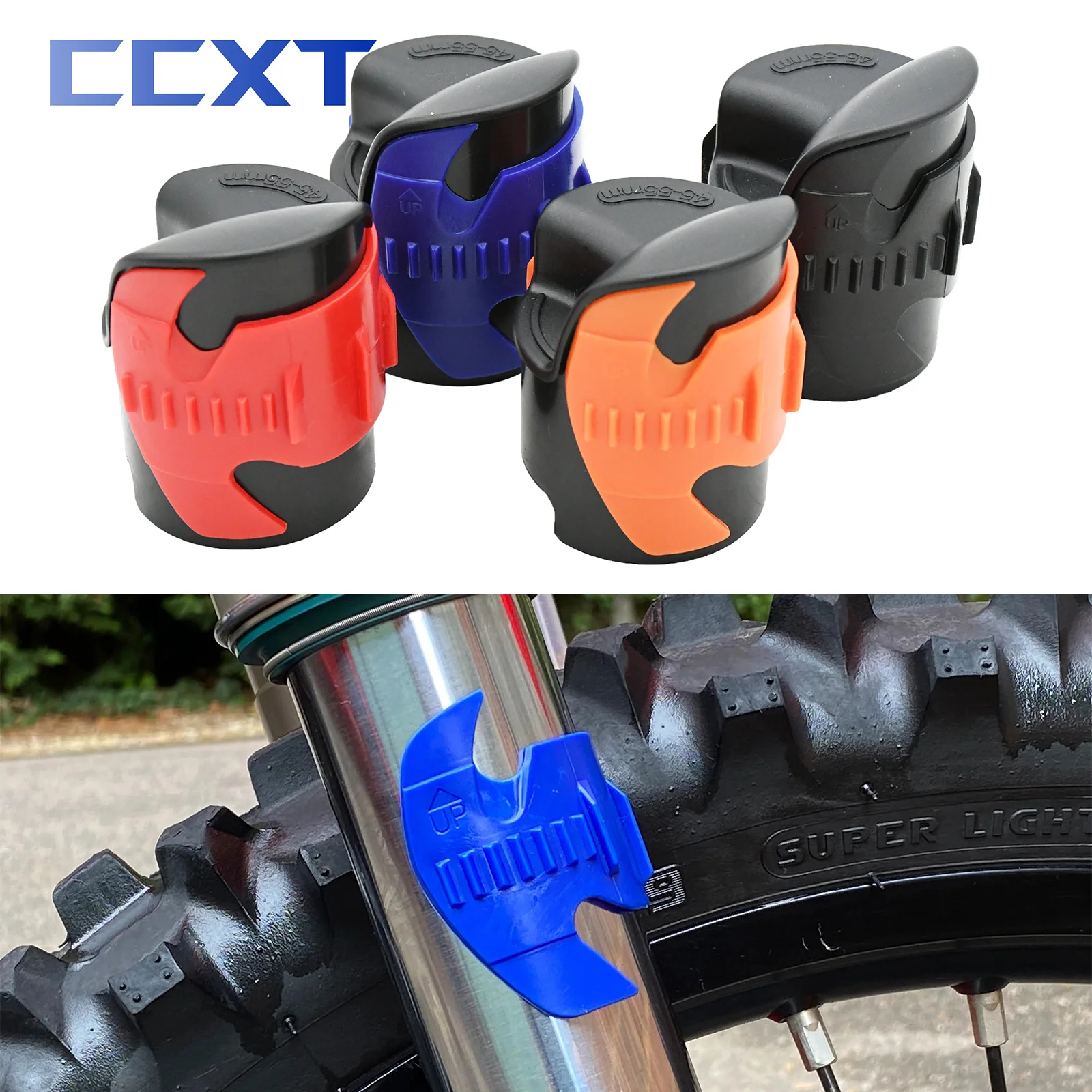 오토바이 범용 프론트 포크 충격 흡수 장치 45-55mm 청소 도구 ATV Yamaha KTM Kawasaki Suzuki Honda Ducati에 적합
