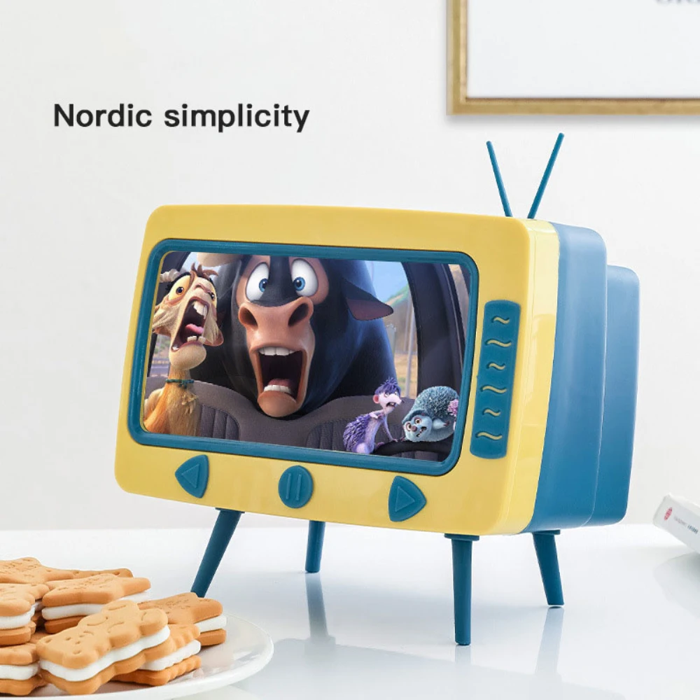 다기능 거치대 창의적인 TV 티슈 박스, 데스크탑 보관함, 소파 호텔 장식 주방 보관 정리정돈