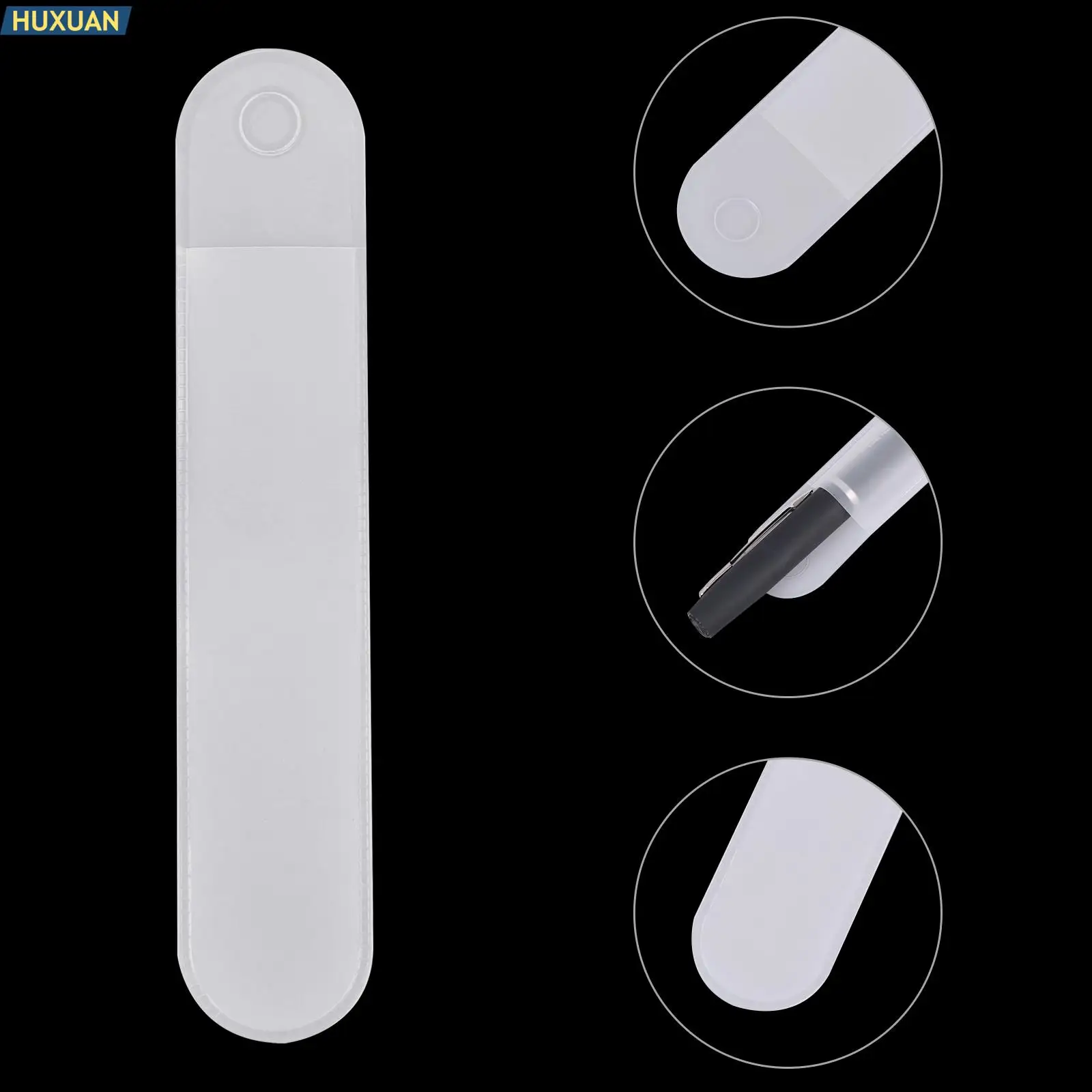 20Pcs 플라스틱 매트 단일 펜 케이스 범용 펜 커버 선물 펜 포장 보호 가방 사무 용품 연필 가방