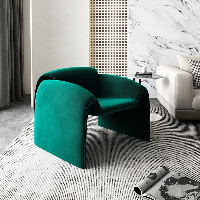 LightLuxurySingleChairLeisureNordicSingleChairBedroomSimple