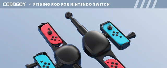 1PC Fishing Rod Hand Grip for Nintendo Switch Fishing Game