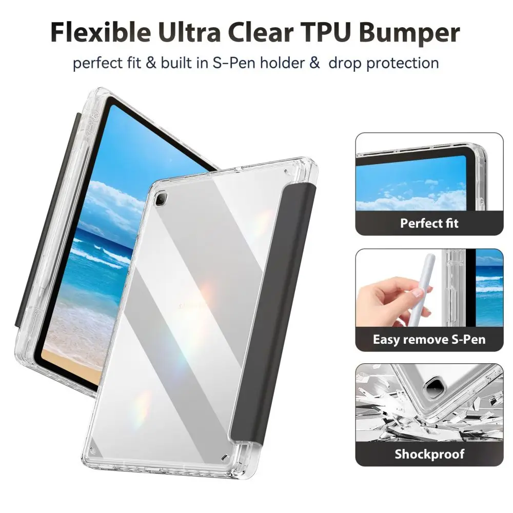 Capa para Samsung Galaxy Tab s6 Lite 10.4 Tab s7 Plus s7 fe s8 Plus 12.4 11 Capa - Imagem 5