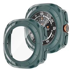 Custodia Protettiva Migliorata con Protezione per Schermo in Vetro Temperato e Bumper Rigido in PC per Smartwatch (47mm)