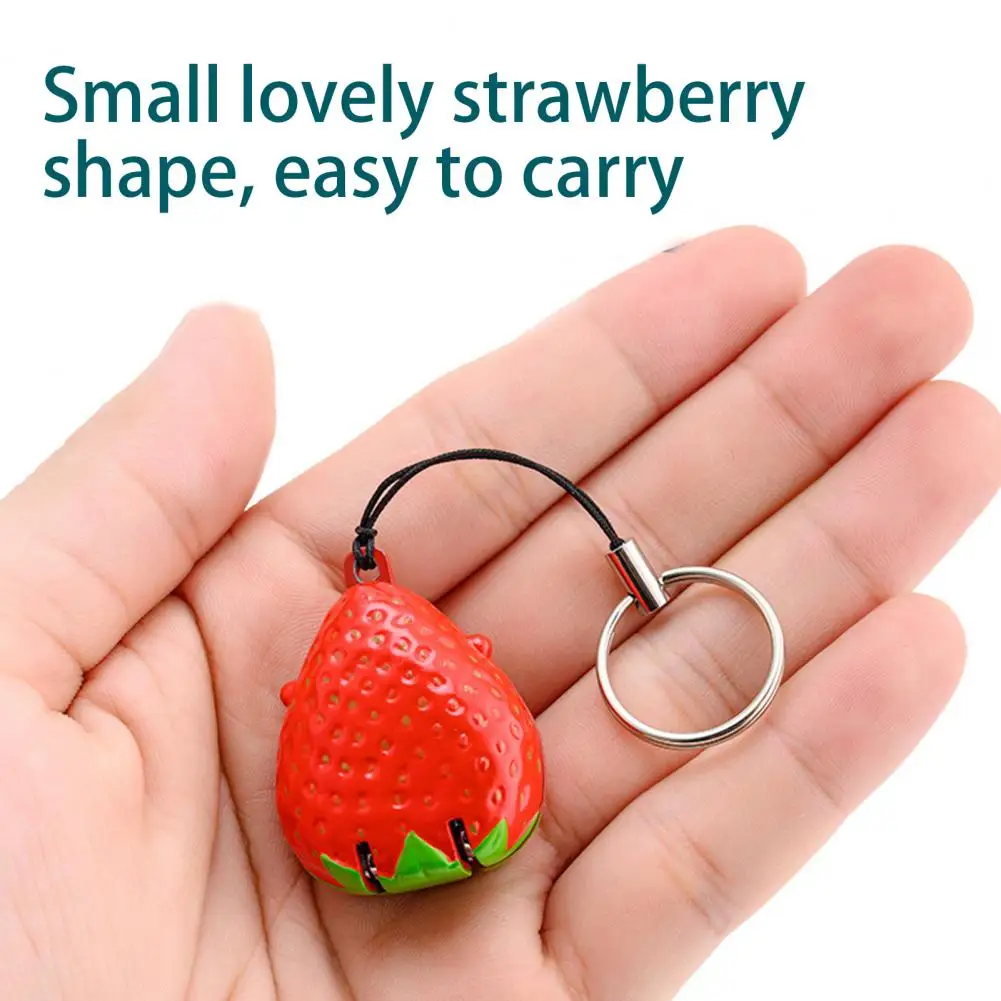 Nail Clipper Compact Size Foldable Creative Sharp Stainless-Steel Fruit Strawberry Keychain Fingernail Cutter Manicure Supplies nail clipper nail clippers