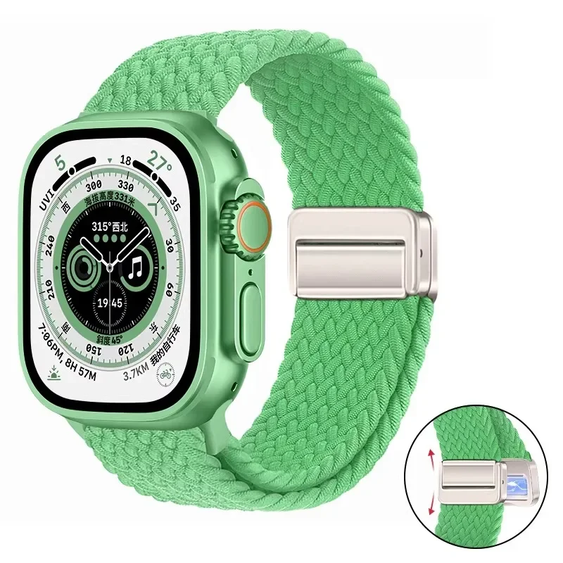 Breathable Nylon Loop Strap with Magnetic Closure