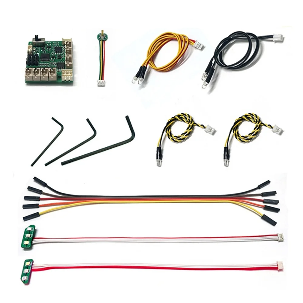 

for Jimny 1/16 RC Car Spare Parts Retrofit and Upgrade Lights ESC Remote Control Receiver