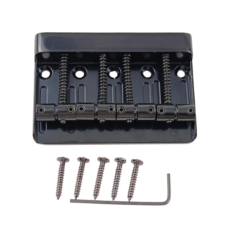 

Bass Guitar Bridge Bass Bridge Assembly Replacement Vintage 4 String Bass Bridge