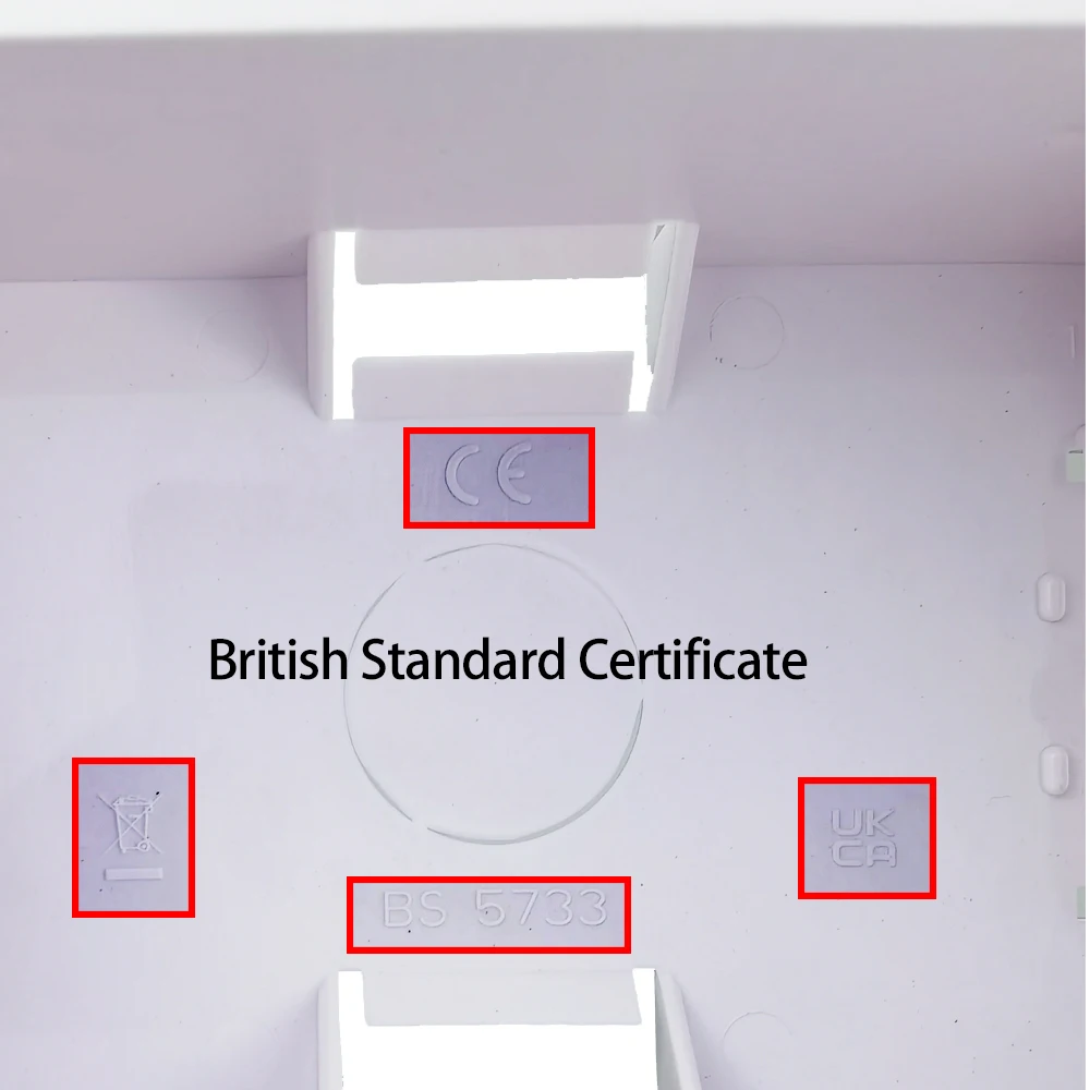 Wallpad Double Dry Lining Box for Gypsum Board Plasterboard Dry Wall 35mm 47mm Depth 146x86mm switch box dry lining box