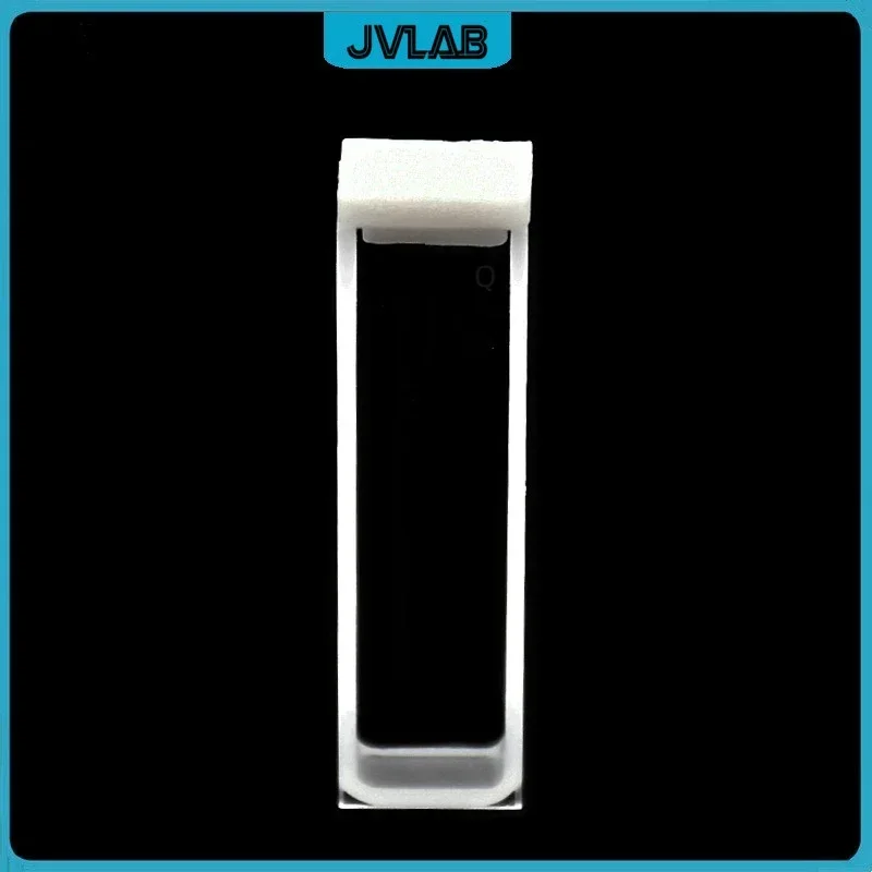 Quartz Cuvette Cell Quartz Absorption Cells 5 mm Quartz Cuvette ( Liquid Sample Cell ) 1.7 ml For Spectrophotometer Frit Sintering Technology 2/PK