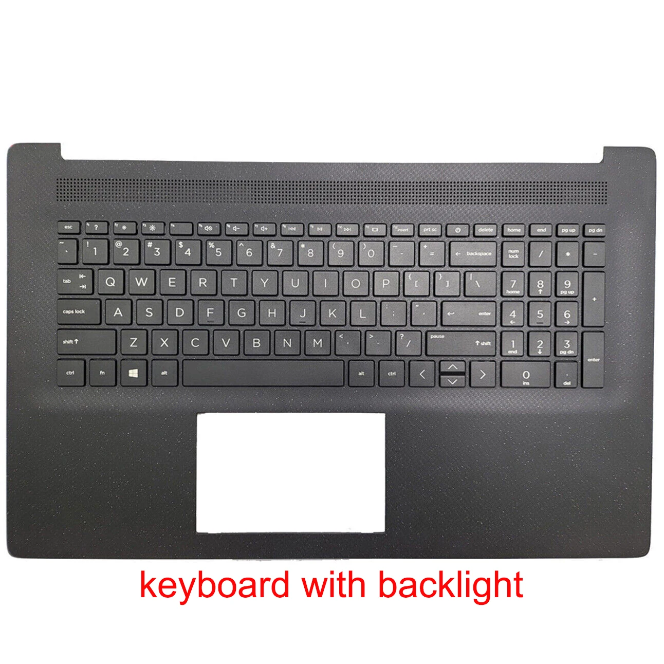 Tampa Superior do Teclado para hp Tpn-l140 Estojo de Descanso de Palma Escudo do Portátil 17t M50458001 470 g8 17-cn 17-cp M50458-001 - Imagem 5