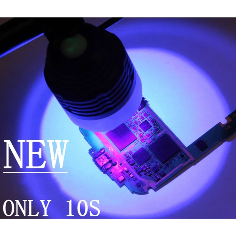 5V USB Ultra Violet Light Lamp UV Glue Curing LED Light For iPhone