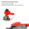 Cordless Electric Scissors 12V Lithium Battery Clothes Sewing Round Shear Fabric Leather Cutting Tool Cloth Cutter 4