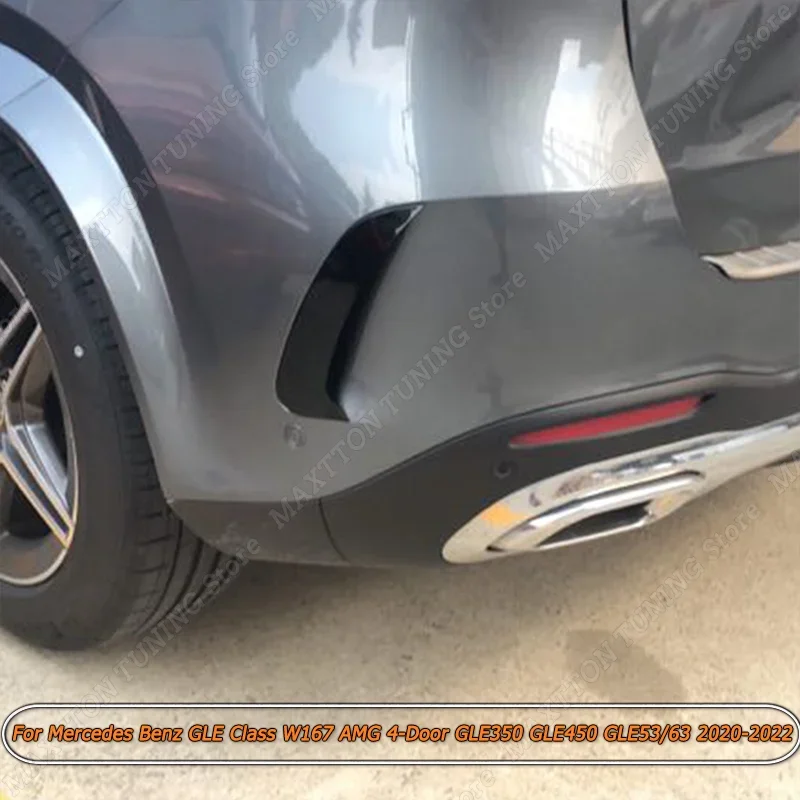 

Наклейки на задний бампер для Mercedes Benz GLE Class W167 AMG 4-дверный GLE350 GLE450 GLE53/63 2020-2022