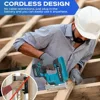 F30/422J/1022J Brushless Electric Nail Gun  frame Nailer Tacker Furniture Staple Gun Woodworking Tool For Makita 18V Battery 5