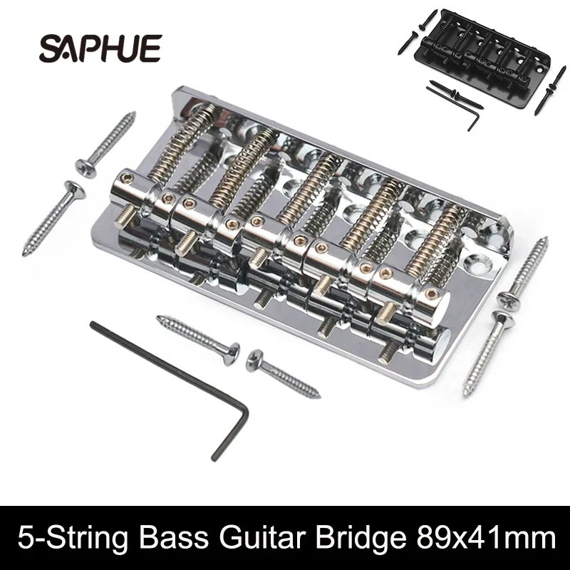 A Set Left handed 5 String Flat Saddle Single Tremolo Bridge System for ...