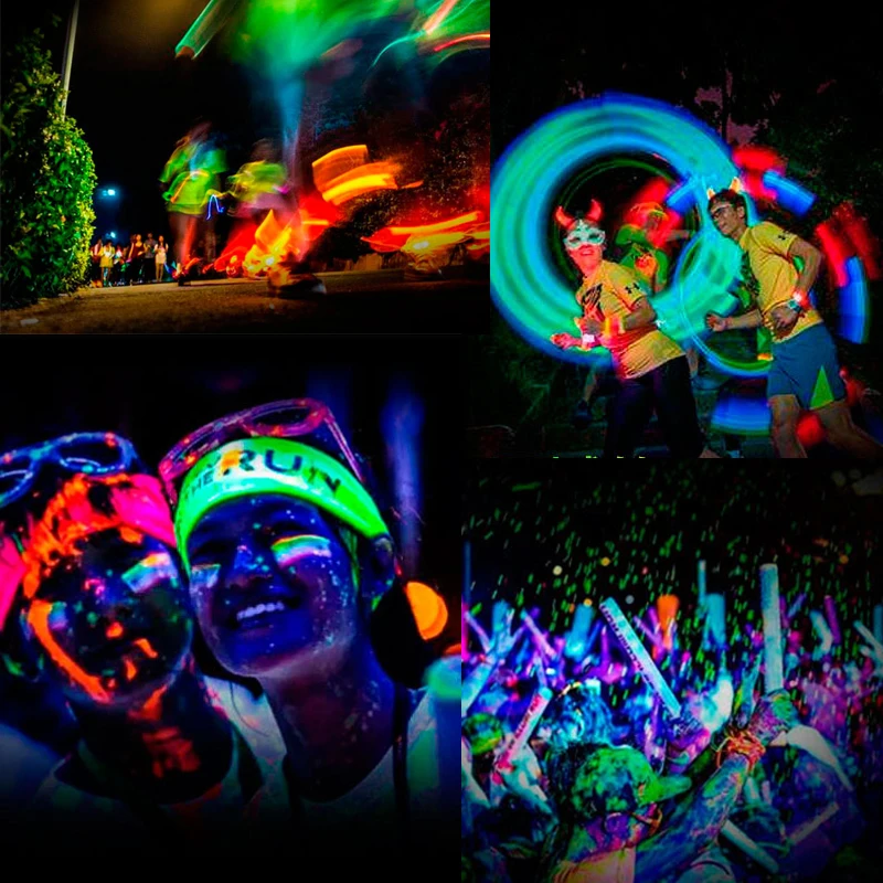 Glow-in-the-Dark Resin Pigment Set 6