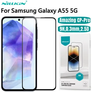 For Samsung Galaxy A55 Tempered Glass Nillkin Amazing CP+PRO/H+Pro 2.5D Anti-Explosion Screen Protector For Galaxy A55 5G Glass