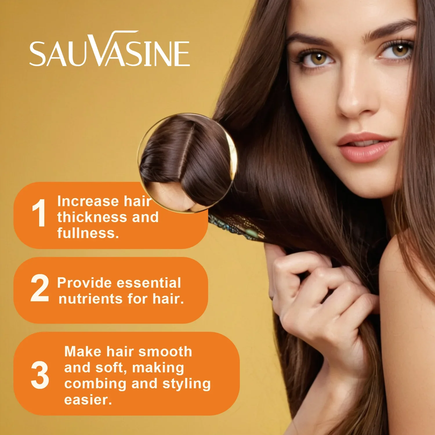 Turmeric Collagen Shampoo for Strengthening Hair Volumizing Thicken Oil Control Nourishing Shampoo Smoothing Hair Care Product 4