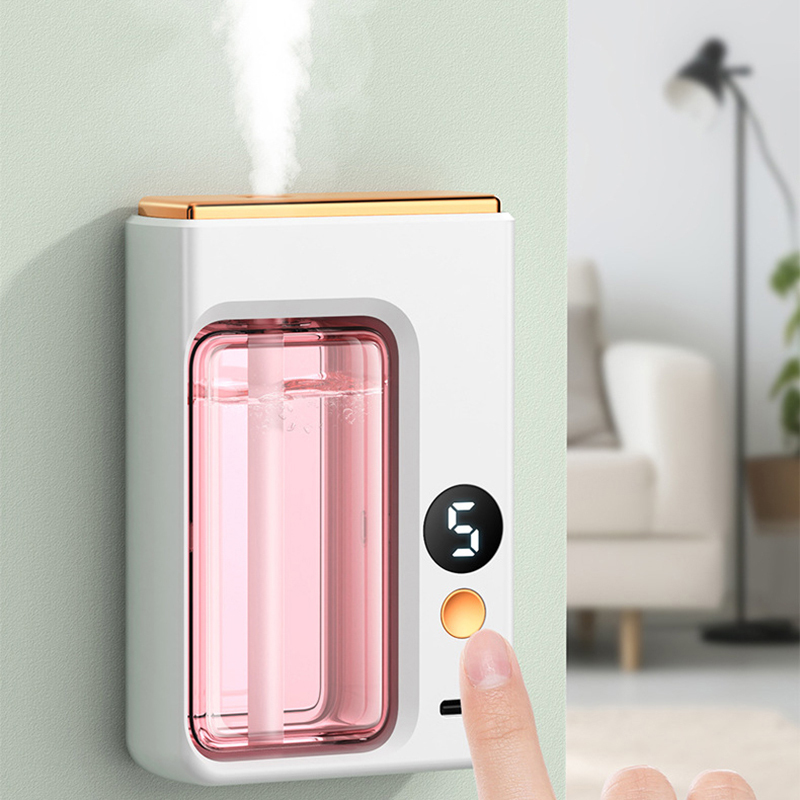  Smart Aroma Diffuser Air Purifier Digital Display Plant Essential Oils 5 Gears Wall Mount Tabletop USB Charging Living Room 