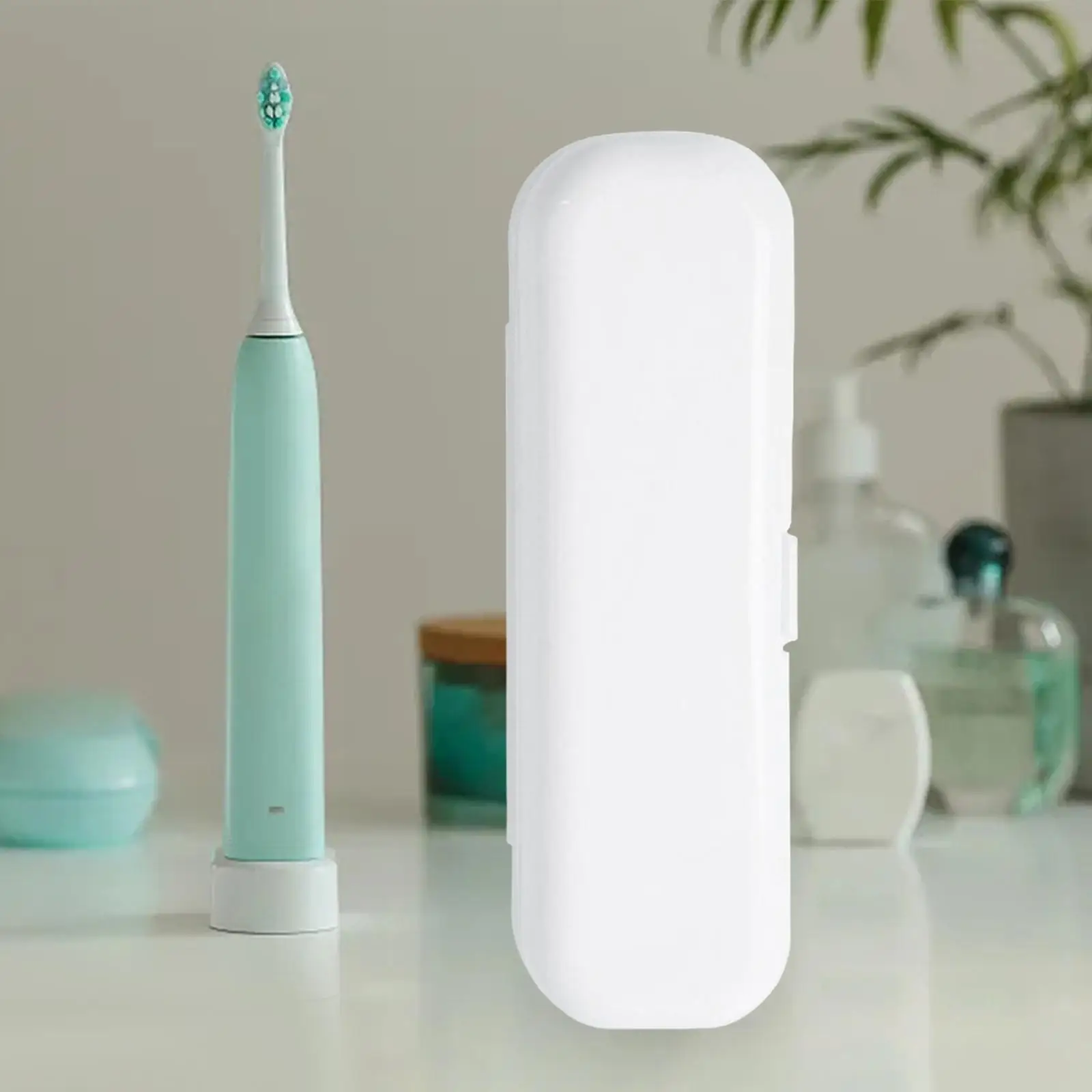 Electric Toothbrush Travel Case Compact Toothbrush Carrying Case Electric Holder Protective Cover for Traveling