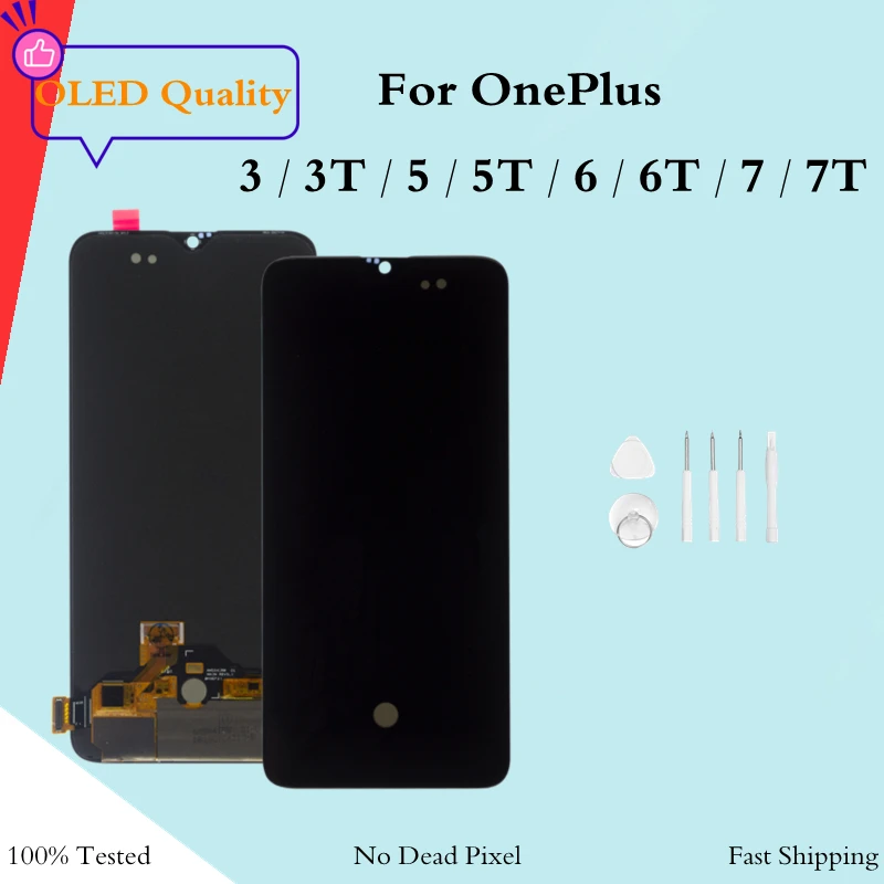 

ЖК-дисплей для OnePlus 1 + 3 3T 5 5T 6 6T 7 7T
