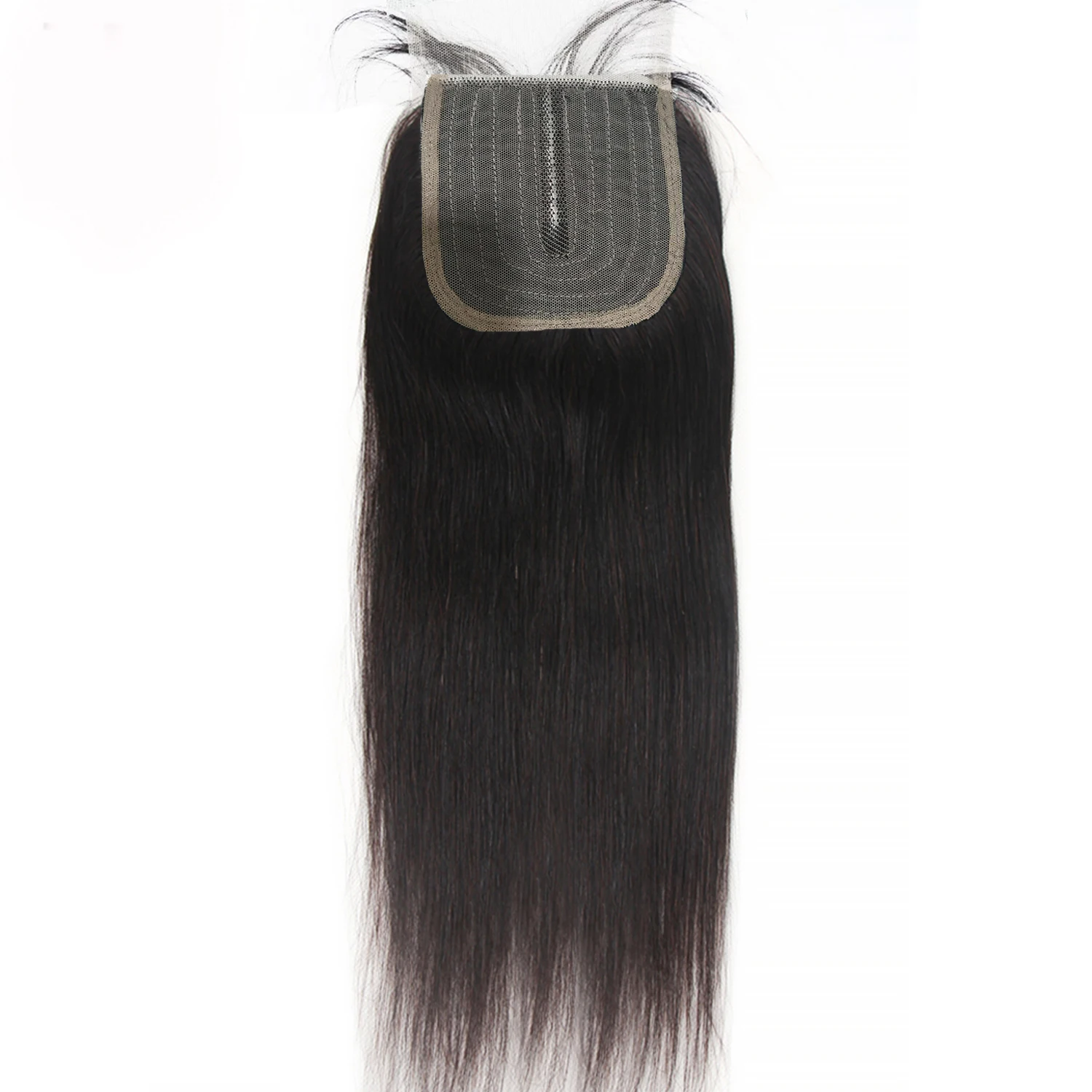 T4x4x1 Part Lace Closure Middle Part Brazilian Straight Human Hair Lace Closures Black Women 12-24 Inch