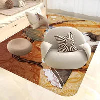 Re Zero Rem Hallway Carpet Non-Slip Laundry Room Mat Laundry Decor Balcony Child Living Room Toilet Rug 1