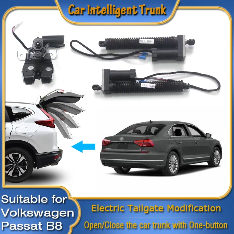 

For Volkswagen Passat B8 3G 2015~2023 Car Power Trunk Opening Smart Electric Suction Tailgate Intelligent Tail Gate Lift Strut