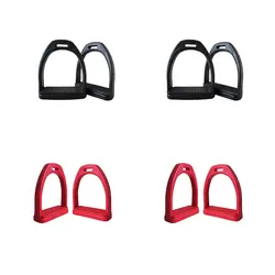 Pack of 2 Riding Stirrup Portable Reusable Beginner Anti-skid Stirrups