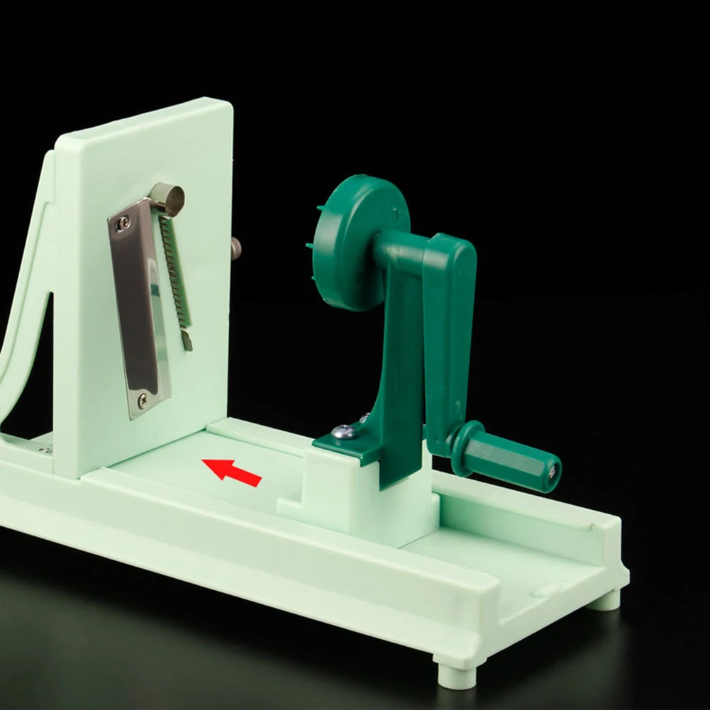 Manual Vegetable Spiral Slicer Multifunctional Vegetable Cutter Kitchen Tools Vegetable Shredder