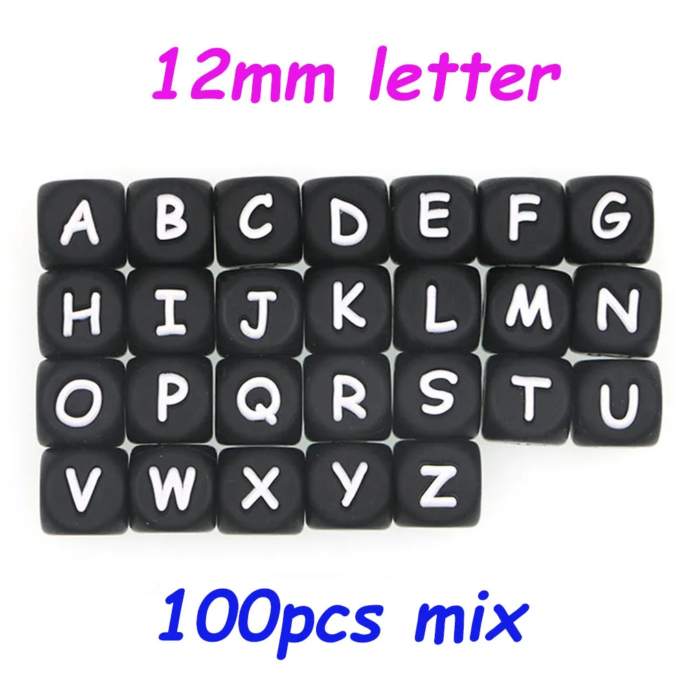 100pcs mix black