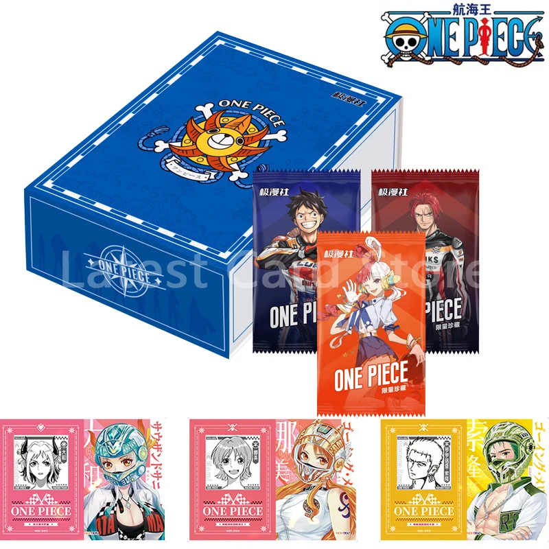 

New One Piece Series Peripheral Card Booster Box Collection Anime TCG Game Rare Exclusive Limited Hidden Cards Toy Children Gift