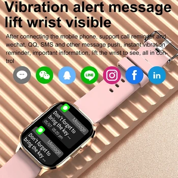 2024 Latest Men's and Women's Electronic Watch 5.3 Bluetooth Call Couple Smart Watch Android Compatible Apple Watch Fitness 2