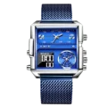 All blue M