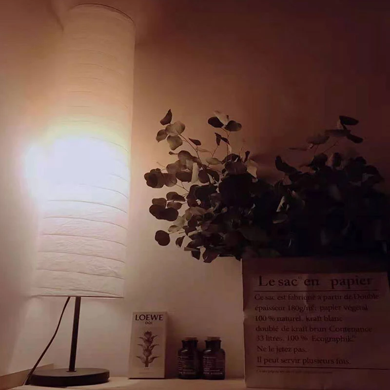 Description Picture 4 of item1pc Minimalist Floor Lampshade Paper Design Floor Lamp Shade Home Hotel Bedroom Decoration Lamp Cover