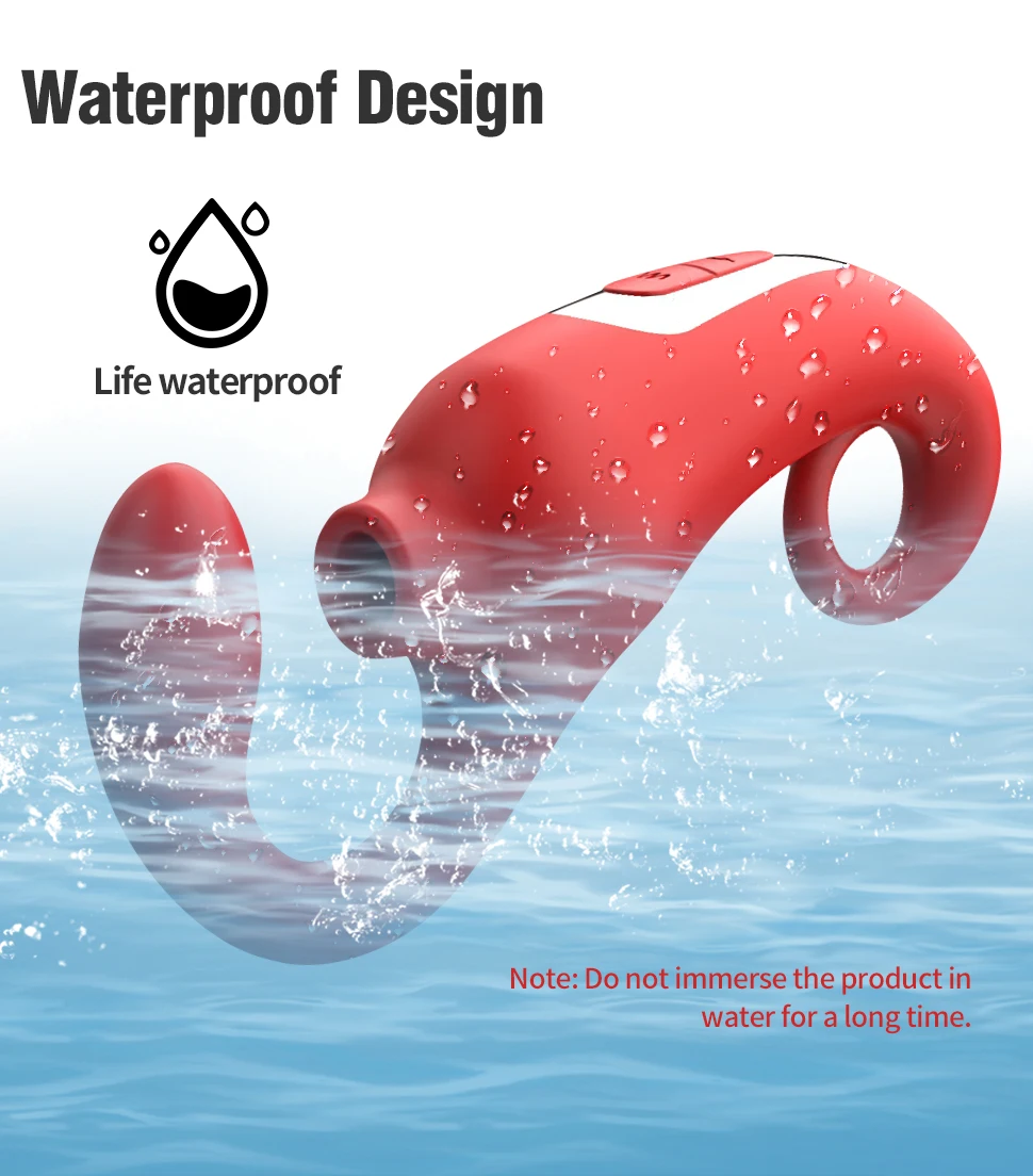 Clitoral Vibrator with Tongue Beat Stimulation