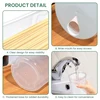 PP Tall Food Storage Spaghetti Noodle Pasta Container With Locking Lid Clear Dry Food Durable Easy To Use 27.5 X 8.5Cm 3
