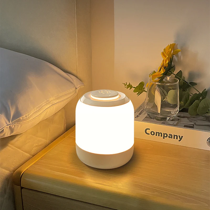 Touch Night Lights,Bedside Table Lamp,Room decorating items,USB Rechargeable LED Light,Wireless LED Light,for Kids Bedroom Study 1